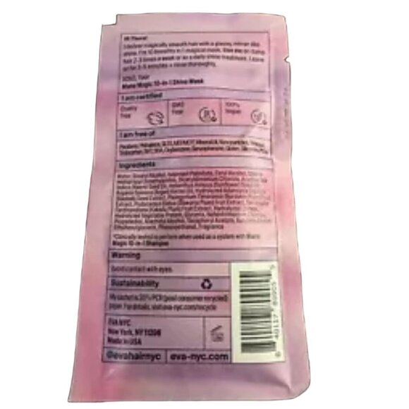 EVA NYC Mane Magic 10 in 1 Shine Mask Argan Oil Neem Oil 0.68oz/20mL - Picture 2 of 2